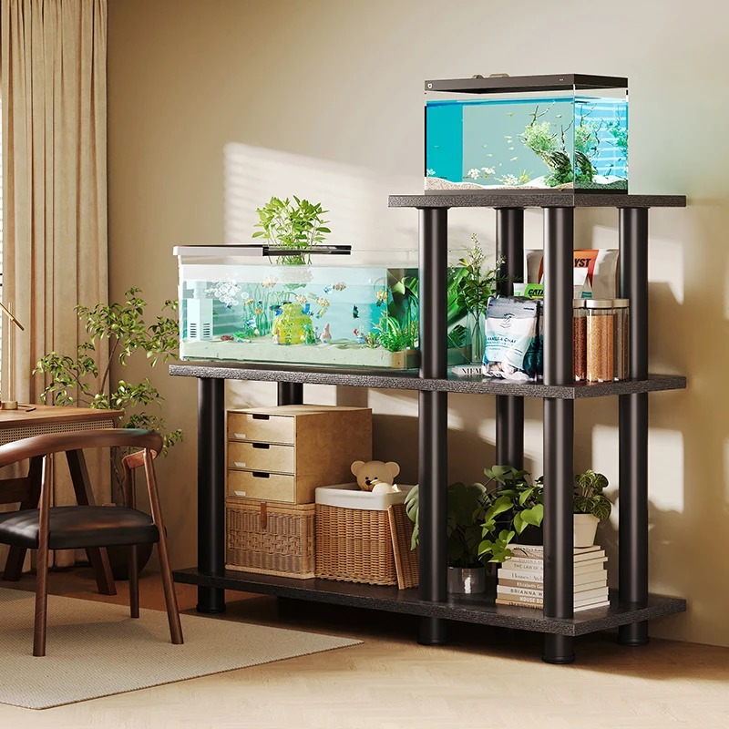 Aquarium Fish Types - 현대식 스탠딩형 어항 스탠드 20-29갤런 금속