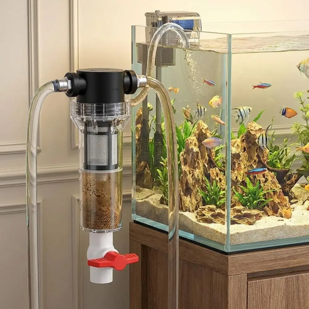 Aquarium Fish Rate - 1/2 3/4 암나사형 수족관 배설물 분리기