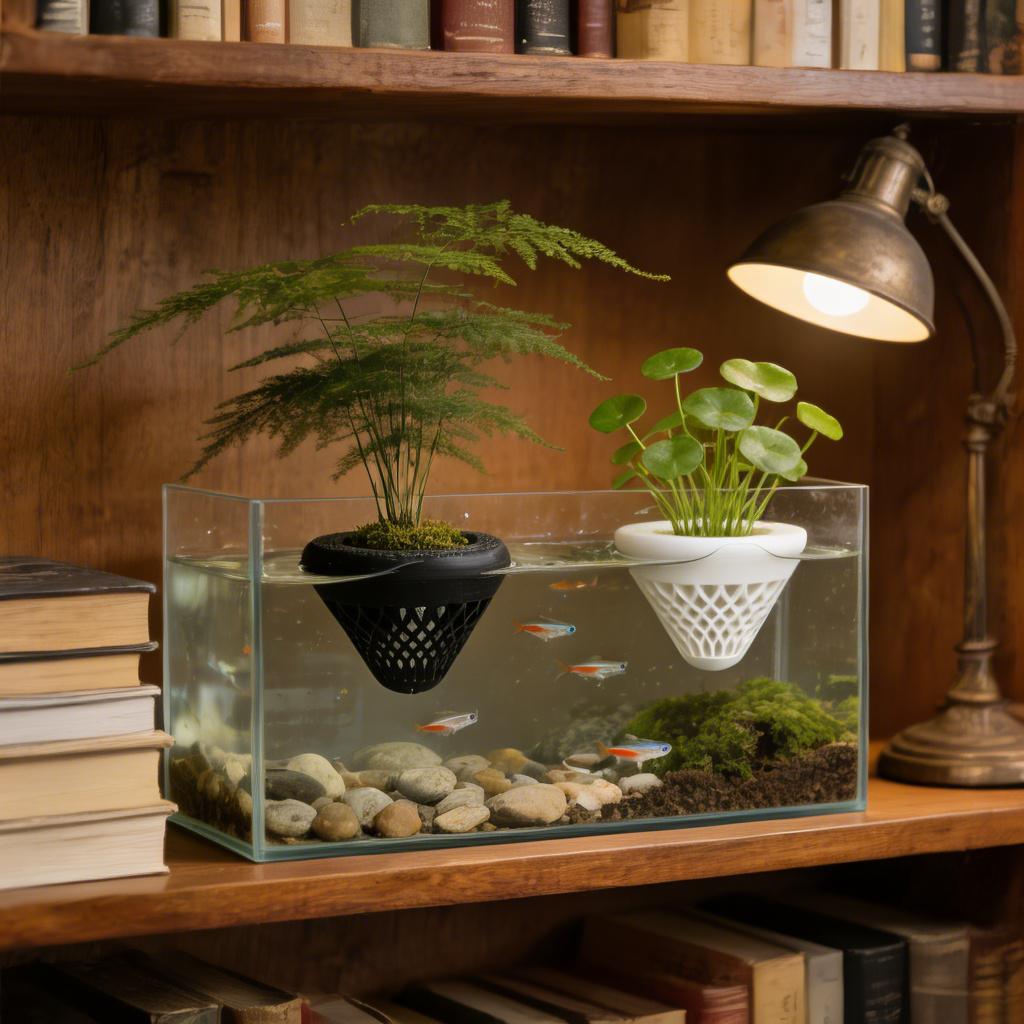 2PCS 플로팅 수족관 식물 홀더, 물고기 탱크용 걸이 - Aquarium Fish Only 리뷰 및 가격