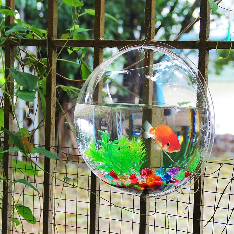 Pinsjar 아크릴 어항 벽걸이 수족관 탱크, 수생  - Aquarium Fish Background 리뷰 및 가격