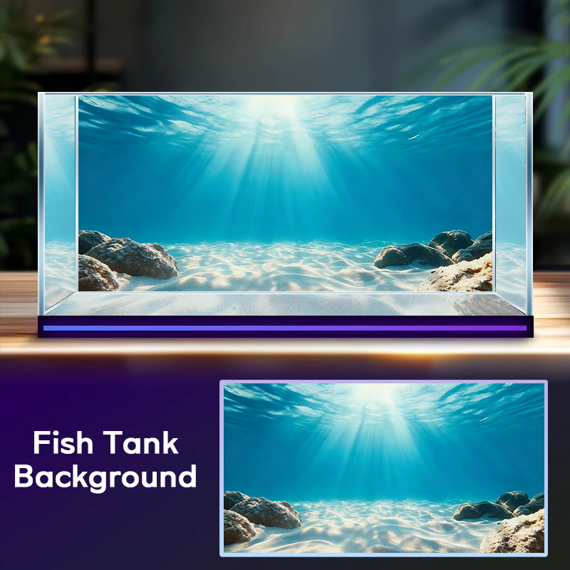 푸른 바다 투명 모래, 어항 배경 그림, 수족관 스티커 - Aquarium Fish Background 리뷰 및 가격