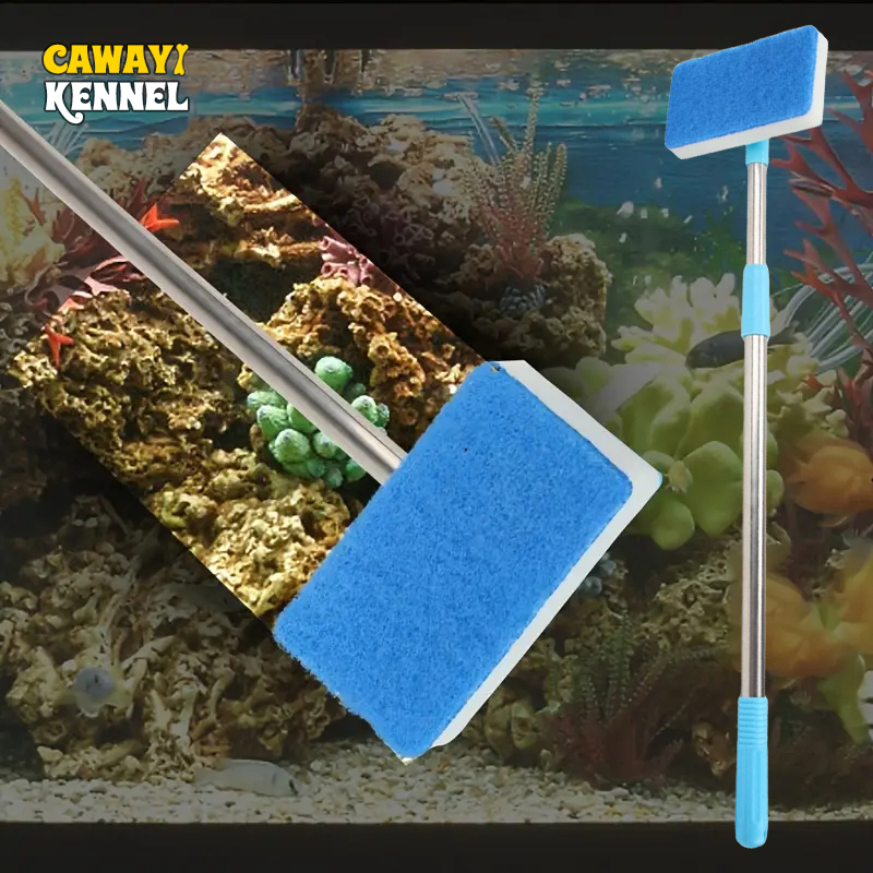 55-95cm 텔레스코픽 핸들 180 °   클리너 스 - Aquarium Fish Maintenance 리뷰 및 가격