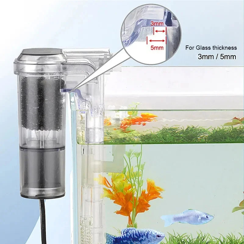 물고기 탱크 용 벽걸이 형 필터 USB 플러그 미니 수 - Aquarium Fish Background 리뷰 및 가격