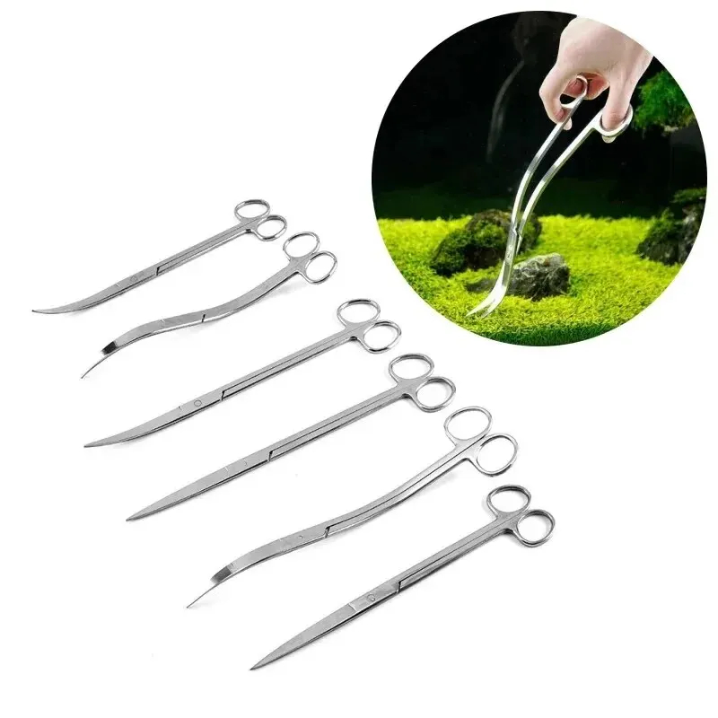 수족관 가위, 매우 긴 스테인레스 스틸 청소 도구, 수 - Aquarium Fish Maintenance 리뷰 및 가격